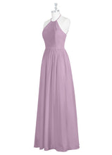 Laden Sie das Bild in den Galerie-Viewer, Halter Sage Long Bridesmaid Dresses Under 100