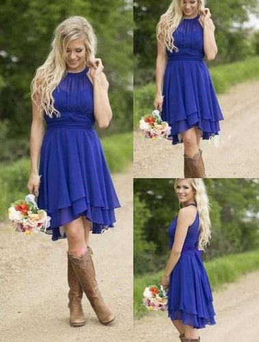 Country Short Bridesmaid Dresses Under 100