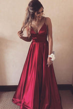 Load image into Gallery viewer, Spaghetti Straps Long Prom Dresses for Women Under 100