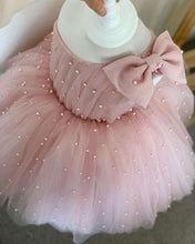 Charger l&#39;image dans la galerie, One Shoulder Pink Flower Girl Dresses Pageant Gown Birthday Dress