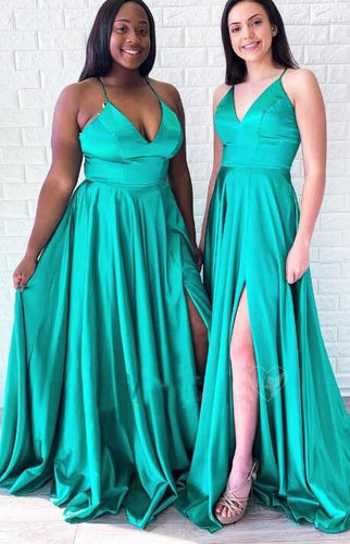 split side prom dresses under 100 with split side