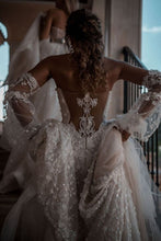 Load image into Gallery viewer, Luxurious Mermaid Wedding Dresses Bridal Gown with Appliques