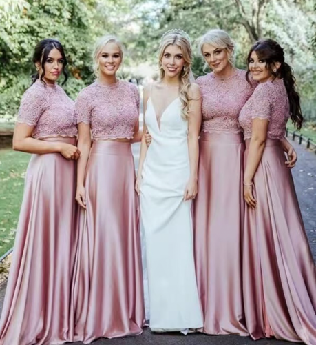 Two Piece Bridesmaid Dresses