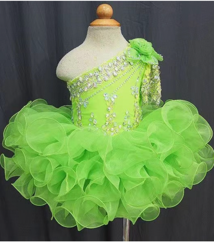 Flower Girl Dresses Pageant Dresses with Rhinestones