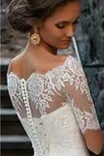 Load image into Gallery viewer, Wedding Dresses Bridal Gown with Lace Sheath