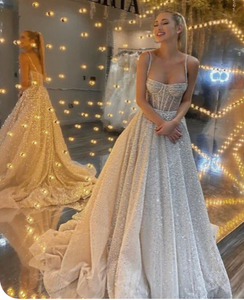 Sparkly Wedding Dresses Bridal Gown