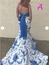 Load image into Gallery viewer, Prom Dresses Floral Evening Gown