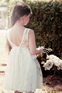 Knee Length Flower Girl Dresses Sleeveless