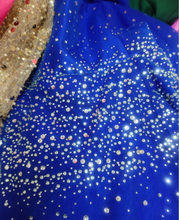 Laden Sie das Bild in den Galerie-Viewer, Long Royal Blue Prom Dresses with Butterflies
