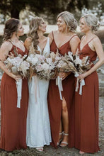 Load image into Gallery viewer, Bridesmaid Dresses Spaghetti Straps Under 100