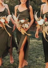 Load image into Gallery viewer, Ankle Length Bridesmaid Dresses