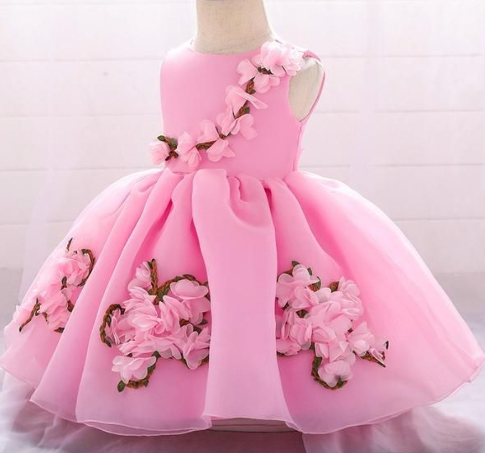 open lace back dress Girls Christmas Dress Isabel Dress main image 1