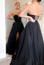 Carica l&#39;immagine nel visualizzatore di Gallery, Sage Prom Dresses Slit Side for Women