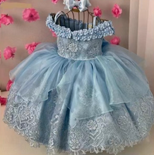 Load image into Gallery viewer, Flower Girl Dresses Pageant Gown with Lace