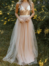 Load image into Gallery viewer, Spaghetti Straps Prom Dresses Bridesmaid Dresses