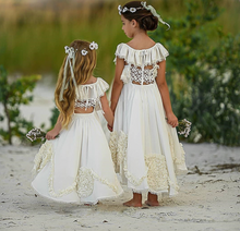 Load image into Gallery viewer, Beach Flower Girl Dresses Square for Wedding