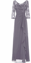 Load image into Gallery viewer, Scoop Mother of the Bride Dresses with Sleeves