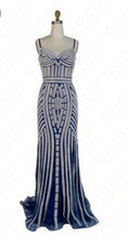 Charger l&#39;image dans la galerie, Mermaid Spaghetti Straps Long Prom Dresses Evening Gowns