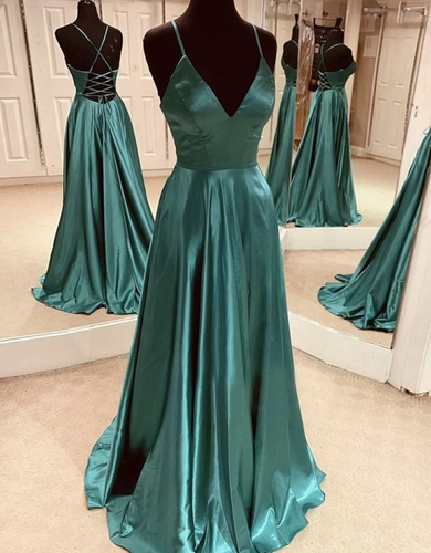 Prom Dresses Criss Cross Back