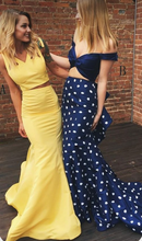 Charger l&#39;image dans la galerie, Two Piece Prom Dresses Mermaid