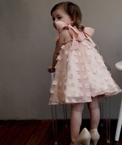 Flower Girl Dresses Shoulder with Bowknots