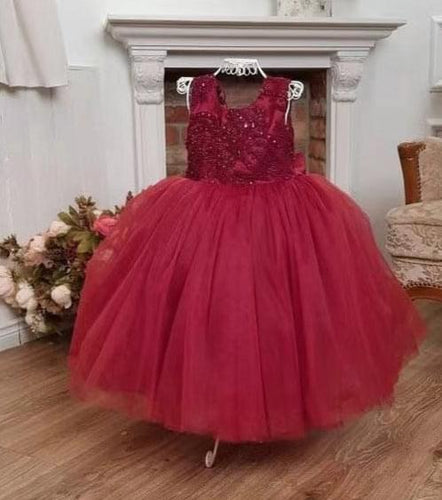 Ball Gown Flower Girl Dresses with Appliques