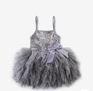 Spaghetti Straps Flower Girl Dresses with Bowknot