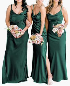 Spaghetti Straps Bridesmaid Dresses for Wedding Party