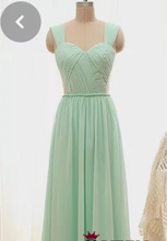 Load image into Gallery viewer, Mint Green Bridesmaid Dresses