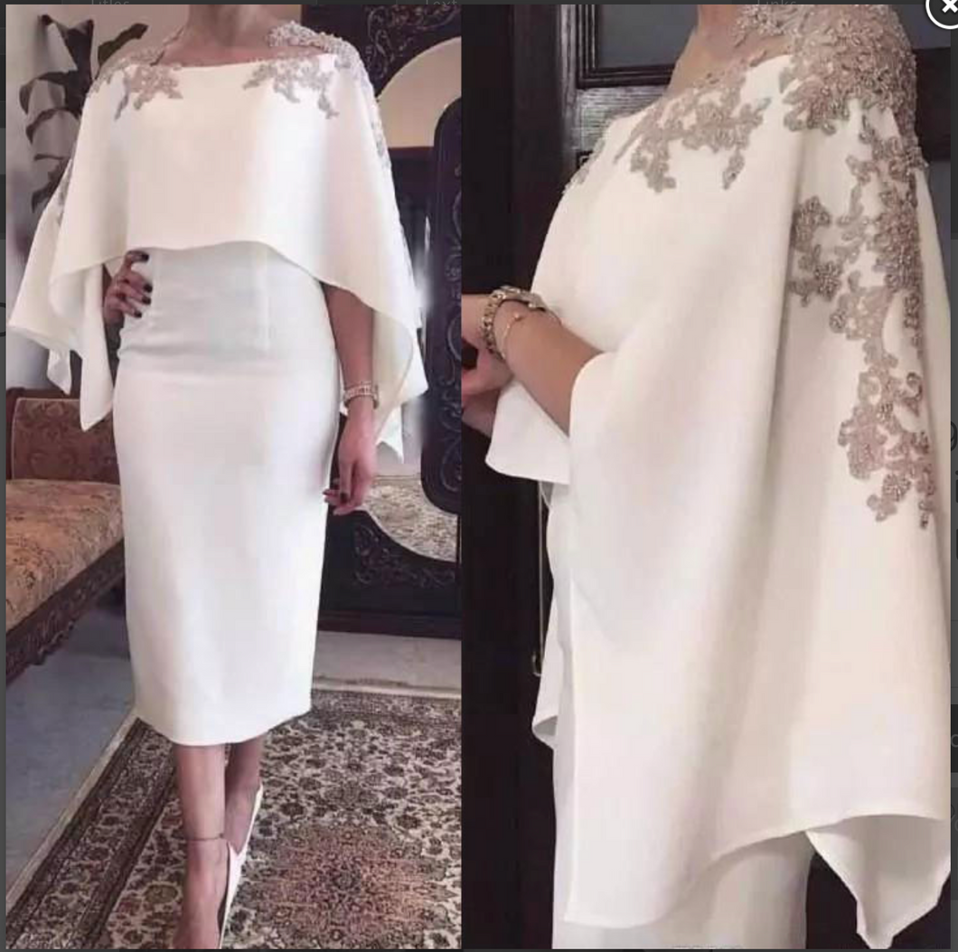 Mother of the Bride Dresses with Appliques Lace