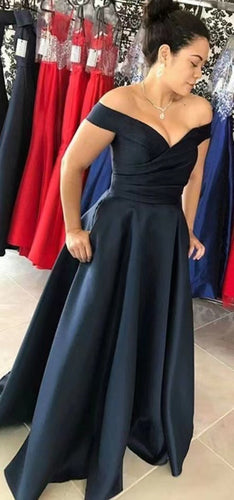 Off Shoulder Prom Dresses Black Under 100