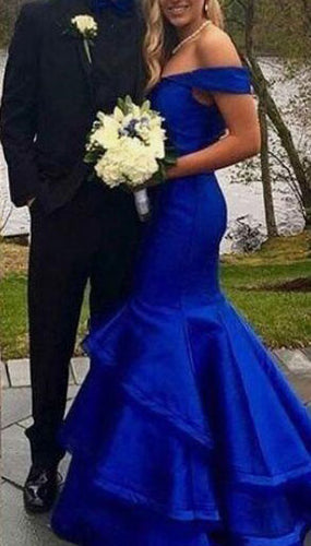Off the Shoulder Prom Dresses for Women