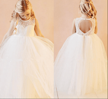 Load image into Gallery viewer, Ball Gown Flower Girl Dresses Open Back