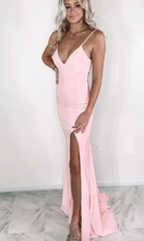 Load image into Gallery viewer, Pale Pink Prom Dresses Evening Gown