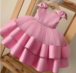 Flower Girl Dresses with Pearls