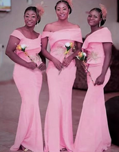 Charger l&#39;image dans la galerie, Pink Bridesmaid Dresses for Wedding Party