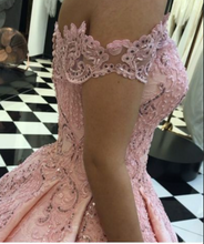 Load image into Gallery viewer, Pink Prom Dresses Pageant Dress Birthday Dresses