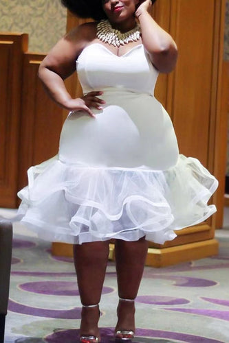 Knee Length Plus Size Prom Dresses Bodycon