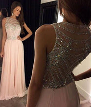 Carica l&#39;immagine nel visualizzatore di Gallery, Elegant Long Prom Dresses with Beaded for women