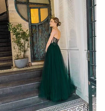 画像をギャラリービューアに読み込む, Strapless Prom Dresses with Appliques Beads