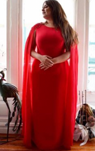 Load image into Gallery viewer, Plus Size Mother of the Bride Dresses Cape