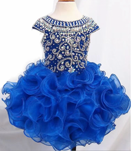 画像をギャラリービューアに読み込む, Royal Blue Flower Girl Dresses Pageant Dresses