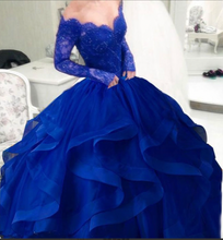 Charger l&#39;image dans la galerie, Royal Blue Prom Dresses Pageant Gown