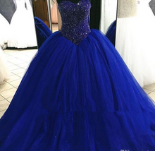 Charger l&#39;image dans la galerie, Royal Blue Prom Dresses Birthday Dresses