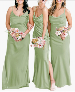 Spaghetti Straps Bridesmaid Dresses for Wedding Party