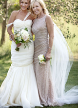 Load image into Gallery viewer, Mother of the Bride Dresses Sequins Long