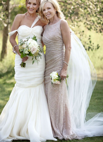 Mother of the Bride Dresses Sequins Long