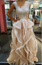 Load image into Gallery viewer, Prom Dresses Evening Gown with Rhinestones