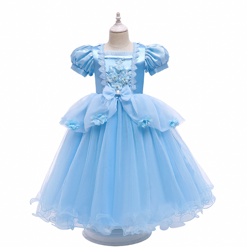 Cinderella Birthday Party Dresses for Kid Flower Girl Dresses