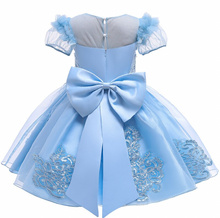 Charger l&#39;image dans la galerie, Cinderella Birthday Party Dresses for Kid Flower Girl Dresses